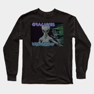 Iridescent Mantis Type Alien Long Sleeve T-Shirt